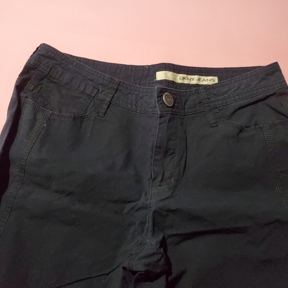 DKNY Jeans Black Capri Outdoor Pants - Picture 5 of 9